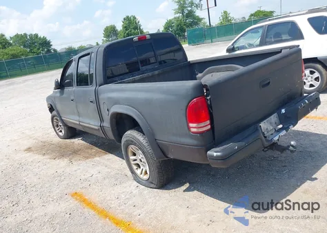 2004 Dodge Dakota Slt из США, поврежденный, VIN 1D7HG48N34S693877